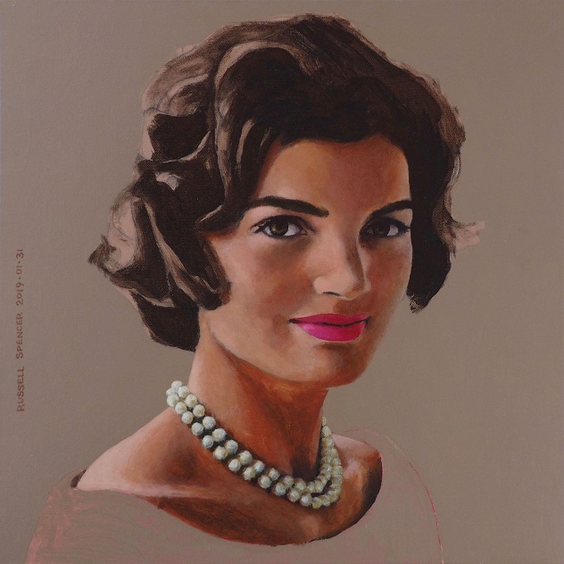 Finished Painting Jackie Kennedy, 1959